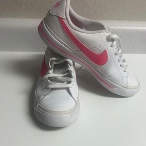 Nike Kids Sneakers White and Pink